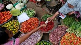 ilustrasi pangan di pasar tradisional. (Foto:istimewa)