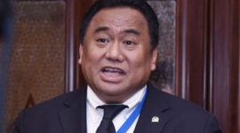 Wakil Ketua DPR RI Koordinator Bidang Industri dan Pembangunan (Korinbang) Rachmat Gobel. (Foto:Humas DPR RI)