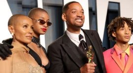 Will Smith dan Keluarga. (Foto: GETTY IMAGES)