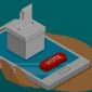 Ilustrasi e-Voting. (Gambar:formpl.us)