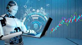 Ilustrasi robot trading. (foto:pelopor.id/Ist)