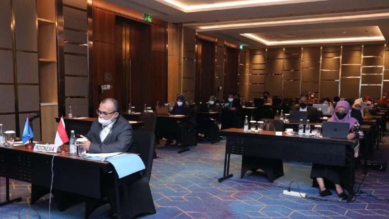 Sidang Commission on Narcotic Drugs (CND) yang ke-65, Rabu (16/03/2022). (Foto:Pelopor.id/BNN)