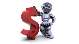 Ilustrasi Robot Trading. (Foto: Freepik/kjpargeter)