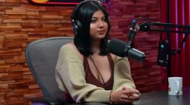 Gusti Ayu Dewanti atau Dea Onlyfans saat datang di Podcast Deddy Corbuzier