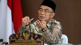Menteri Koordinator Bidang Pembangunan Manusia dan Kebudayaan Muhadjir Effendy. (Foto: Humas Kemenko PMK)