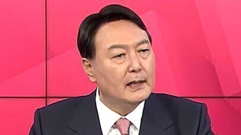 Presiden terpilih Korea Selatan Yoon Suk-yeol. (Foto: Pelopor.id/Tangkapan layar YouTube Channel MBN)