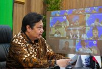 Menteri Koordinator Bidang Perekonomian sekaligus Ketua Dewan SDA Nasional Airlangga Hartarto. (Foto: Pelopor.id/Kemenko Perekonomian)