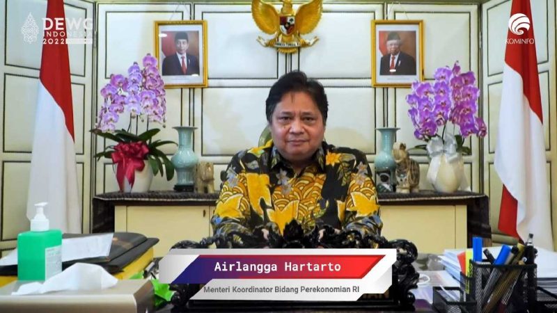 Menteri Koordinator Bidang Perekonomian Airlangga Hartarto. (Foto: Pelopor.id/Kemenko Perekonomian) 