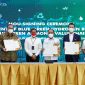 Pertamina, PT Pupuk Indonesia dan Mitsubishi Corporation Sepakat Kembangkan Bisnis Blue/Green Hydrogen dan Ammonia. (Foto: Pelopor.id/Kementerian BUMN) 