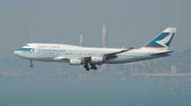 Pesawat Cathay Pacific. (Foto: Pelopor.id/Pixabay/AndyLeungHK) 