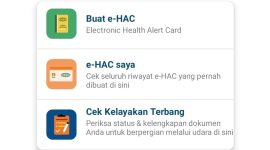 e-HAC di aplikasi PeduliLindungi. (Foto:Pelopor.id/Tangkapan layar)