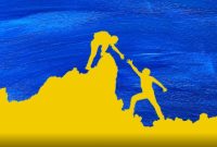 Ilustrasi bantuan untuk Ukraina. (Foto: Pelopor.id/imf.org) 