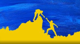 Ilustrasi bantuan untuk Ukraina. (Foto: Pelopor.id/imf.org) 
