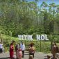 Ritual Kendi Nusantara di Titik Nol Kilometer IKN. (Foto: Pelopor.id/Youtube Sekretariat Presiden)