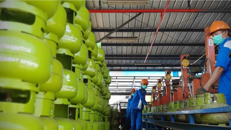 Harga LPG 3 Kg Tidak Naik, Meski Harga Minyak Dunia Melonjak. (Foto: Pelopor.id/Pertamina) 