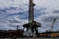 Pertamina Bor Sumur Eksplorasi SRT-1X di Musi Banyuasin. (Foto: Pelopor.id/Pertamina) 