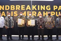 Proyek Pembangunan Pabrik Katalis Merah Putih telah mulai dilaksanakan. (Foto: Pelopor.id/Pertamina) 