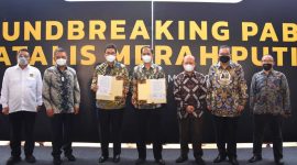 Proyek Pembangunan Pabrik Katalis Merah Putih telah mulai dilaksanakan. (Foto: Pelopor.id/Pertamina) 