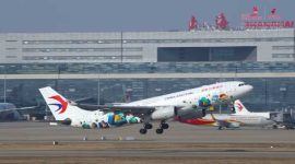 Ilustrasi pesawat China Eastern Airlines. (Foto: Pelopor.id/Instagram @china_eastern_airlines) 