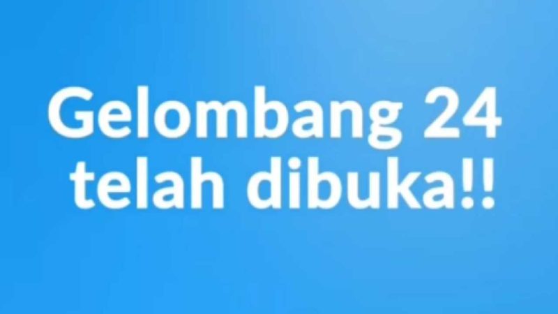 Pemerintah telah membuka Kartu Prakerja Gelombang 24. (Foto: Pelopor.id/Instagram @prakerja.go.id) 