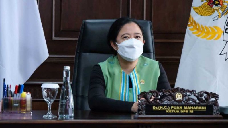 Ketua DPR RI Puan Maharani. (Foto: Pelopor.id/Parlementaria) 