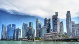 Gedung-gedung perkantoran di Singapura. Ilustrasi. (Foto: Pelopor.id/Pixabay) 