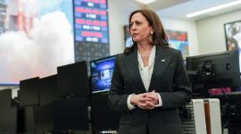Wakil Presiden Amerika Serikat (AS) Kamala Harris. (Foto: Pelopor.id/Twitter @VP) 