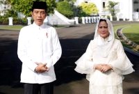 Presiden RI Joko Widodo (Jokowi) dan Ibu negara Iriana. (Foto: Setkab)