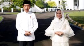 Presiden RI Joko Widodo (Jokowi) dan Ibu negara Iriana. (Foto: Setkab)