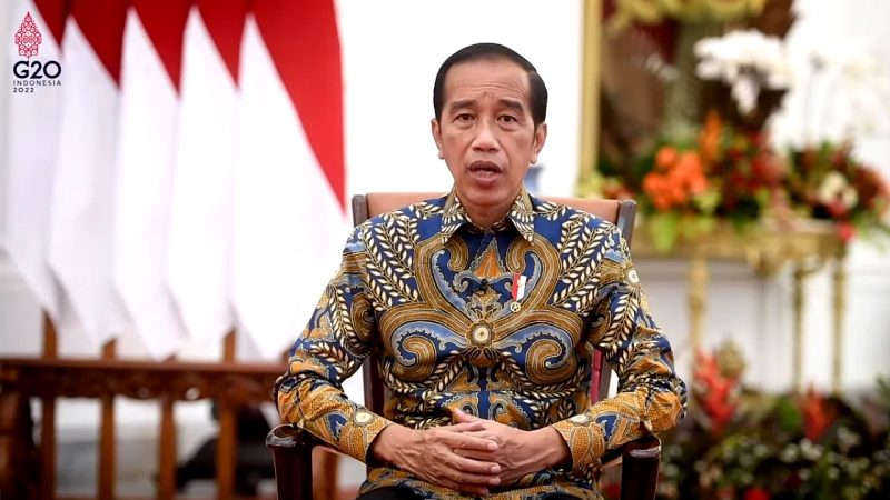 Presiden RI Joko Widodo. (Foto: Pelopor.id/Tangkapan Layar Youtube Setpres)
