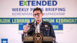 Menteri Pariwisata dan Ekonomi Kreatif/Kepala Badan Pariwisata dan Ekonomi Kreatif Sandiaga Salahuddin Uno. (Foto:Kemenparekraf))