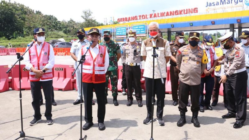 Skenario Rekayasa Lalu Lintas Kementerian Perhubungan. (Foto:Kemenko PMK)