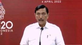 Menteri Koordinator Kemaritiman dan Investasi (Menko Marves) Luhut Binsar Pandjaitan. (Foto:Pelopor.id/YouTube Setpres)