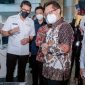 Menparekraf Sandiaga Uno saat mengunjungi Business Matching Tahap Kedua Belanja Barang/ Jasa Pemerintah untuk Produk Dalam Negeri 