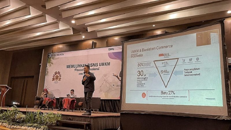 Seminat bertajuk “Memulihkan Bisnis UMKM Pasca Pandemi” yang diadakan Kagama. (Foto: dok. Kagama)