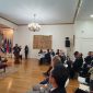 Ketua Dewan Komisioner OJK Wimboh Santoso dalam forum “The Indonesia B20 Roadshow. (Foto:OJK)