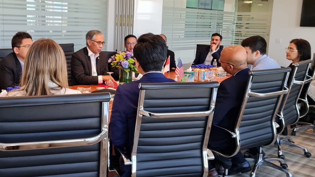Ketua Dewan Komisioner OJK Wimboh Santoso dalam forum “The Indonesia B20 Roadshow. (Foto:OJK)