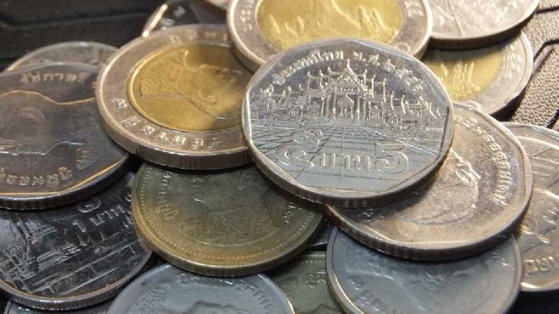 Ilustrasi uang baht. (Foto: Pelopor.id/Pixabay/anan2523)