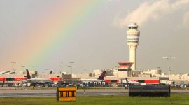 Bandara Internasional Hartsfield-Jackson Atlanta. (Foto: Pelopor.id/Twitter @ATLairport)