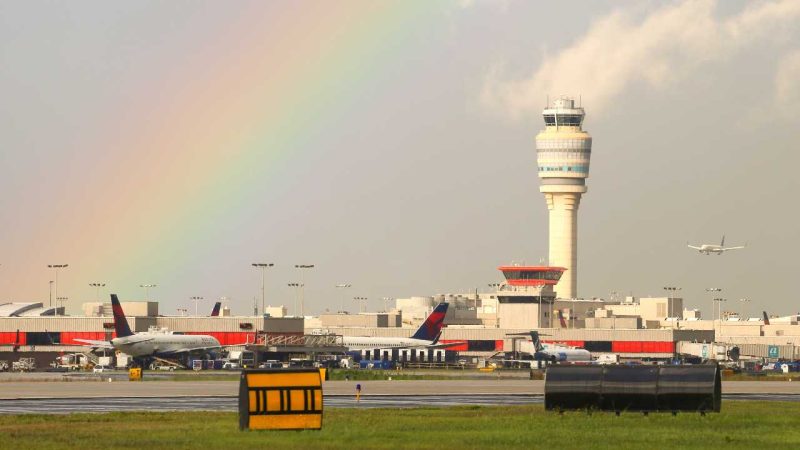Bandara Internasional Hartsfield-Jackson Atlanta. (Foto: Pelopor.id/Twitter @ATLairport)
