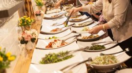 Ilustrasi catering. (Foto: Pelopor.id/Pixabay/allybally4b)
