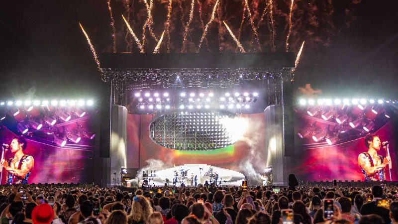 Festival Musik dan Seni Lembah Coachella, 15 April-24 April 2022, di Indio, California, Amerika Serikat (AS). (Foto: Pelopor.id/Twitter @coachella) 