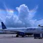 Salah satu armada pesawat JetBlue Airways. (Foto: Pelopor.id/Twitter @JetBlue)