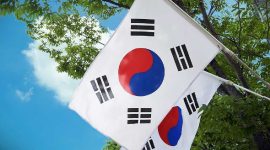 Bendera Korea Selatan. (Foto: Pelopor.id/Pixabay/Big_Heart)