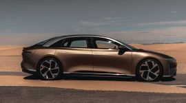 Salah satu produk Lucid Group. (Foto: Pelopor.id/Twitter @LucidMotors) 