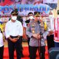 Menko PMK Muhadjir Effendy meninjau langsung persiapan mudik lebaran di Pelabuhan Merak dan Tol Cikampek, pada Selasa (26/04/2022) bersama dengan Kapolri Jenderal Pol Listyo Sigit Prabowo, Menteri Perhubungan Budi Karya Sumadi dan Menteri PUPR Basuki Hadimuljono. (Foto: Kemenko PMK)