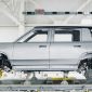 Proses produksi kendaraan Rivian Automotive. (Foto: Pelopor.id/Twitter @Rivian) 
