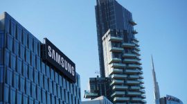 Gedung kantor Samsung. (Foto: Pelopor.id/Unsplash/Babak) 