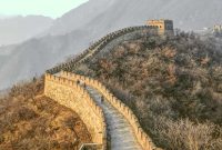 Tembok besar Tiongkok. (Foto: Pelopor.id/Unsplash/Robert Nyman) 