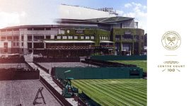 Centre Court Wimbledon. (Foto: Pelopor.id/Twitter @Wimbledon) 